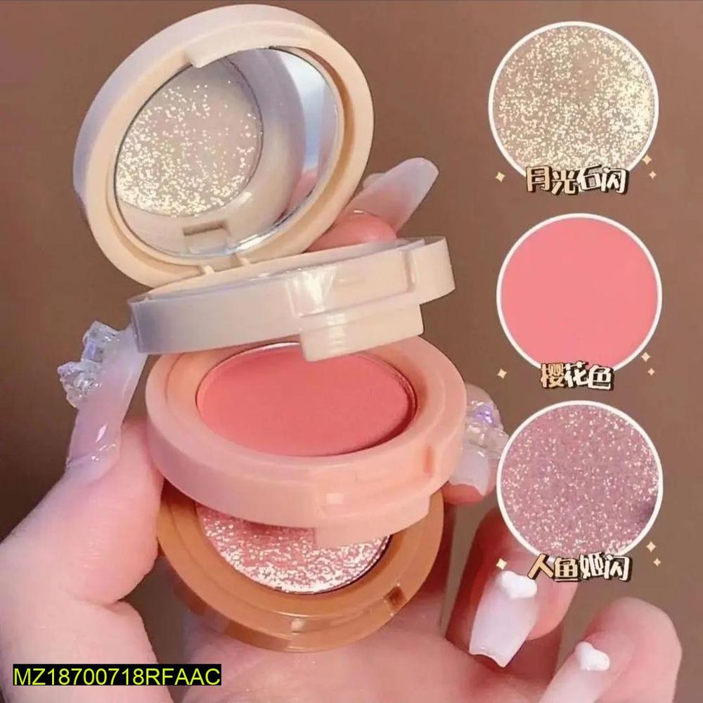 3 In 1 Mini Makeup Palette