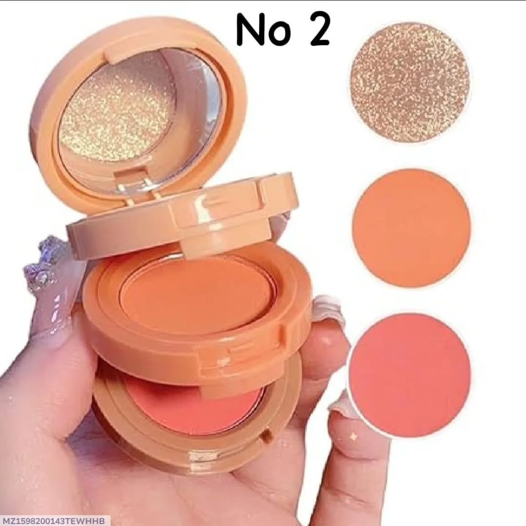 Versatile Blusher Highlighter Kit