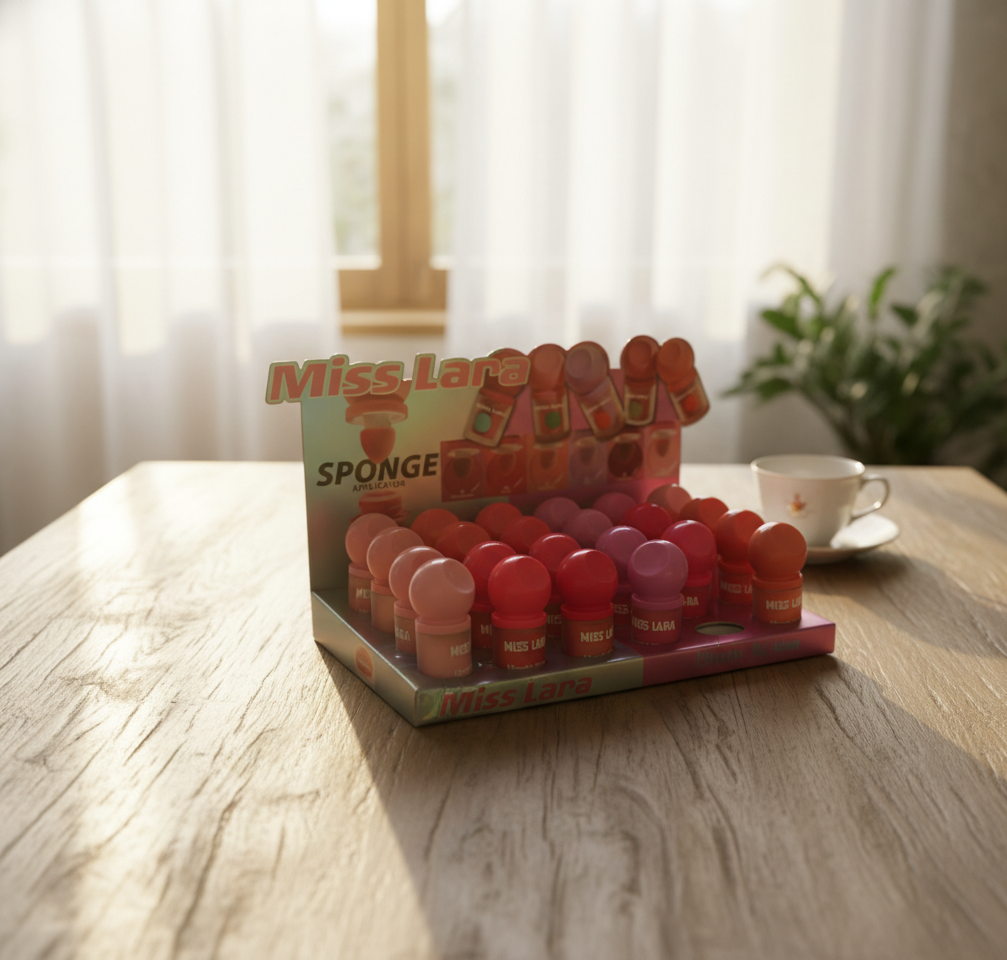 Miss Lara - Liquid Blush-Sponge Applicator Cream Blush