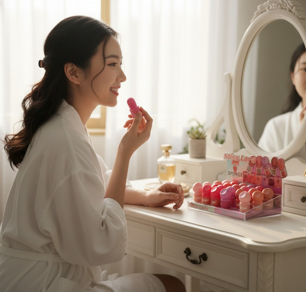 Miss Lara - Liquid Blush-Sponge Applicator Cream Blush