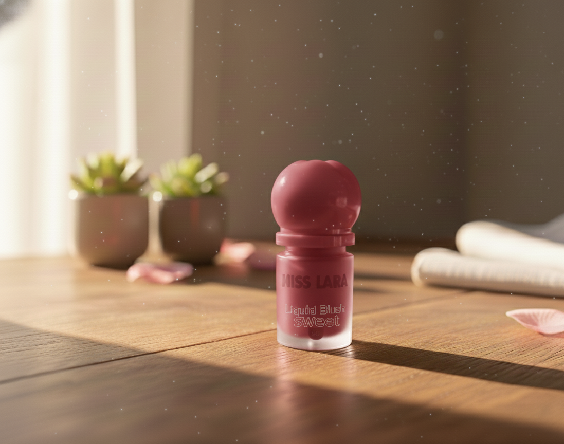 Miss Lara - Liquid Blush-Sponge Applicator Cream Blush