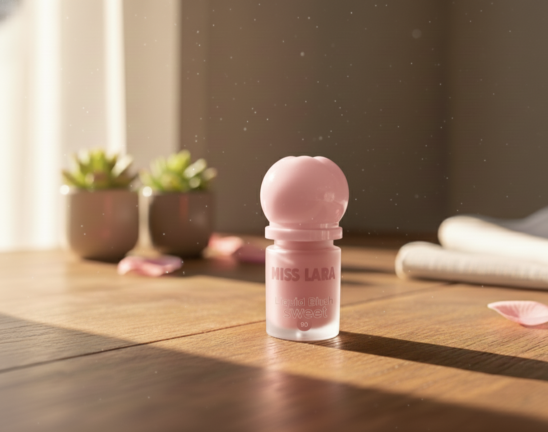 Miss Lara - Liquid Blush-Sponge Applicator Cream Blush